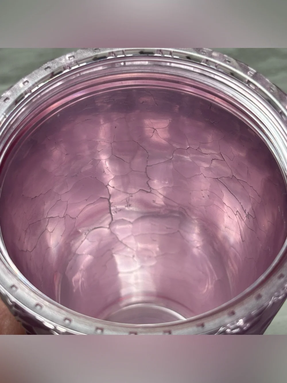 Starbucks 2024 Light Purple Pink Chain Link 16oz Tumbler Soft Cup OEM Tritan Lid